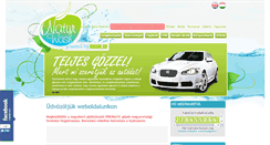 Desktop Screenshot of naturwash.hu
