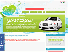 Tablet Screenshot of naturwash.hu